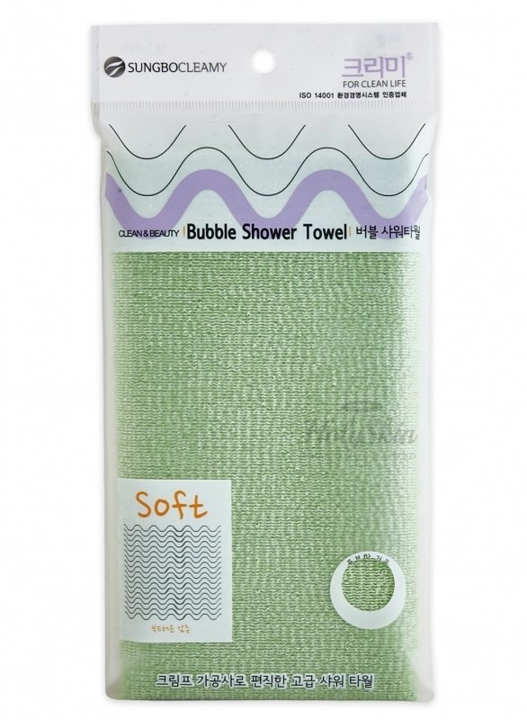 Мочалка для душа (28х100) Bubble Shower Towel