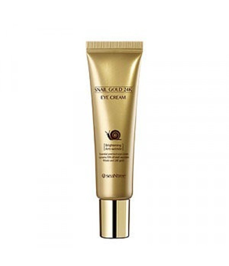 Крем для глаз с экстрактом слизи улитки и 24-каратным золотом SNAIL GOLD 24K EYE CREAM