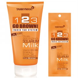      Go Brown 2! Dual Bronzing Solarium Milk  TannyMaxx 6041 