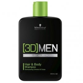    3D Men Hair and Body Shampoo  Schwarzkopf 8277 