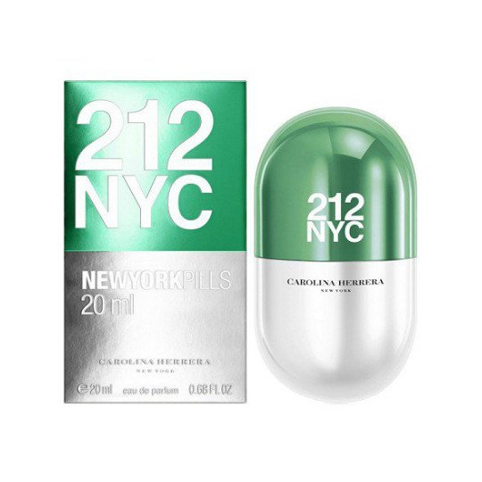 

Туалетная вода Carolina Herrera, мужская 212 NYC Men Pills 20 мл